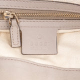 Gucci Grey Microguccissima Leather Bree Top Handle Handbag