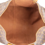 Louis Vuitton Monogram Canvas Keepall 50 Bandoulière Travel Bag