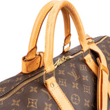 Louis Vuitton Monogram Canvas Keepall 55 Bandoulière Travel Bag