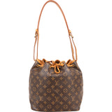 Louis Vuitton Monogram Canvas Sac Noé Petit Shoulder Bag