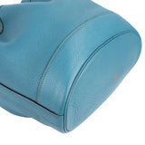 Hermès Blue Jean Togo Leather Market Bucket Shoulder Bag