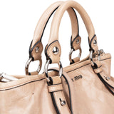 Miu Miu Vitello Lux City Handbag