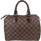 Louis Vuitton Monogram Damier Ebene Speedy 25 Handbag