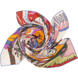 Hermès En Liberte Shawl Multicolor Dog Print Maxi Silk Cashmere 140 Scarf Tuch