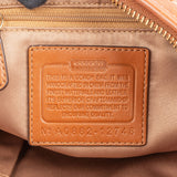 Coach Monogram Signature Denim and Leather Ergo Shoulder Bag