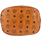 MCM Monogram Visetos Drawstring Bucket Crossbody Bag