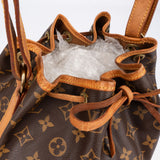 Louis Vuitton Monogram Canvas Sac Noé Petit Shoulder Bag