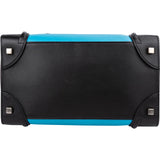Céline TricolorLeather Luggage Handbag
