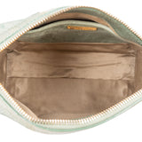 Miu Miu Vitello Shine Leather Mini Bauletto Handbag