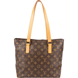 Louis Vuitton Monogram Canvas Cabas Piano Shoulder Bag