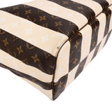 Louis Vuitton Striped Monogram Rayures Neverfull MM Shoulder Bag