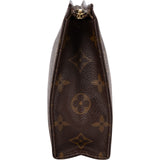 Louis Vuitton Canvas Monogram Poche Toilette 19 Clutch