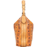MCM Monogram Visetos Striped Hobo Handbag