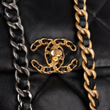 Chanel 19 Quilted Lambskin Medium Single  Flap Crossbody Bag