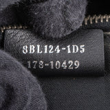 Fendi Black Leather By The Way Shoulder Handbag