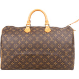 Louis Vuitton Monogram Canvas Speedy 40 Handbag
