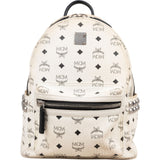MCM Monogram Visetos Stark Side Studs Backpack