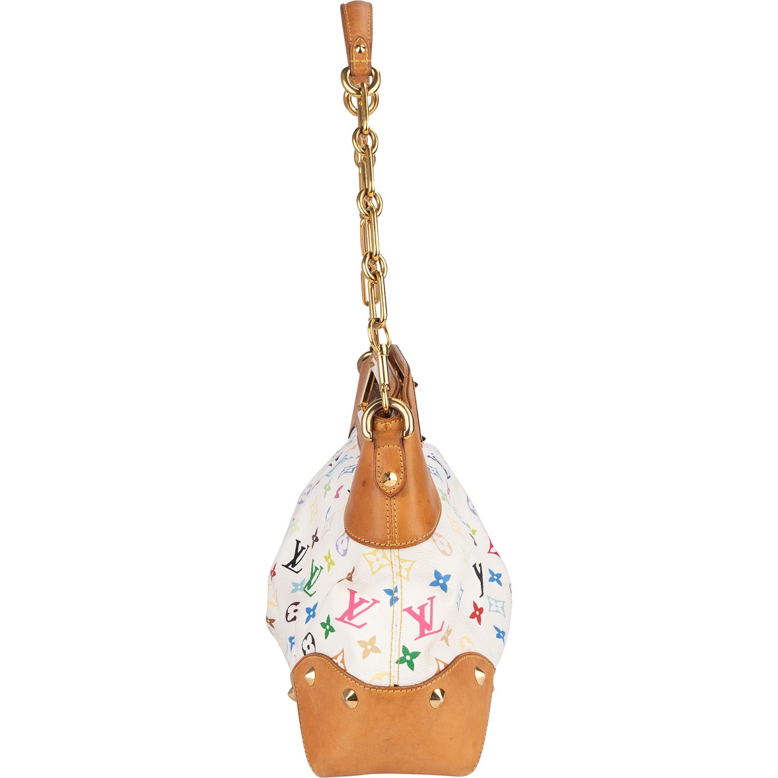 Louis Vuitton Monogram Murakami Multicolor Canvas Judy Shoulder Bag - vintageandkickz