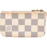 Louis Vuitton Monogram Damier Azur Canvas Cles Key Pouch