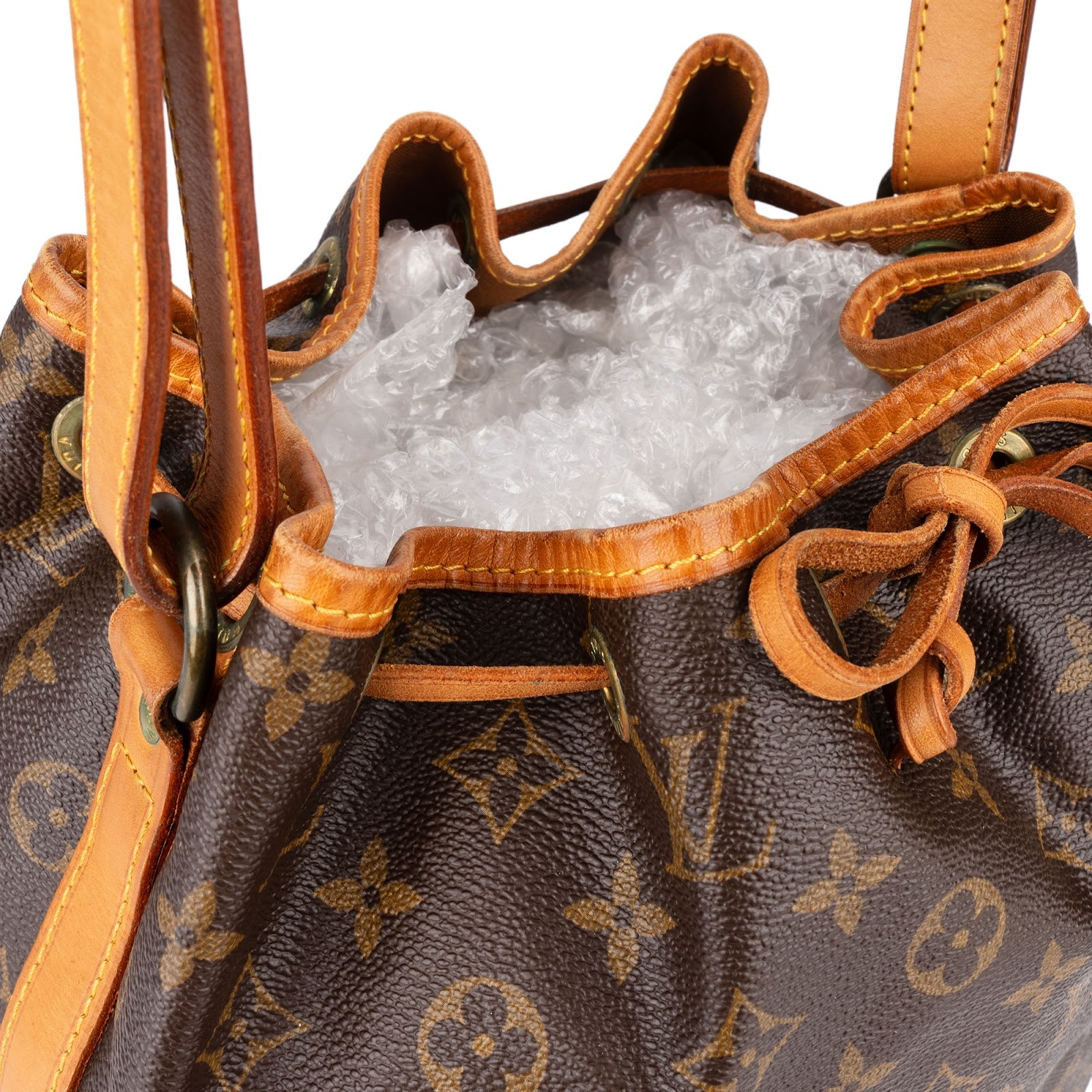 Louis Vuitton Monogram Canvas Sac Noé Petit Shoulder Bag - vintageandkickz