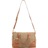 Prada Emblem Jacquard Bauletto Handbag