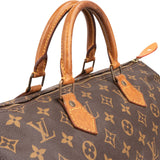 Louis Vuitton Monogram Canvas Speedy 35 Handbag