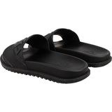 Fendi Monogram FF Motif Black Sandals Slides (43)