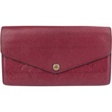 Louis Vuitton Monogram Empreinte Leather Sarah Wallet