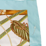 Hermès Vannerie Silk 90 Scarf Tuch