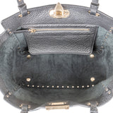 Valentino Garavani Grained Calfskin Rockstud Tote Handbag