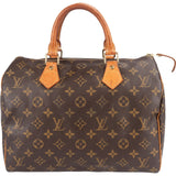 Louis Vuitton Monogram Canvas Speedy 30 Handbag