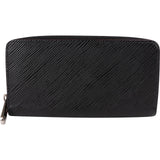 Louis Vuitton Noir Epi Leather Zippy Wallet