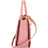 Miu Miu Madras Leather Top Handle Handbag