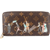 Louis Vuitton Monogram Canvas Illustre Transazlantic Zippy Wallet