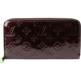 Louis Vuitton Monogram Vernis Amarante Zippy Wallet