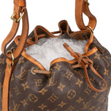 Louis Vuitton Monogram Canvas Sac Noé Petit Shoulder Bag
