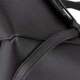 Celine Black Grained Calfskin Belt Handbag