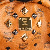 MCM Monogram Visetos  Studded 2 in 1 Bag Backpack