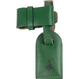 [🔄️B21 / F43] Louis Vuitton Green Epi Leather Luggage Tag - vintageandkickz