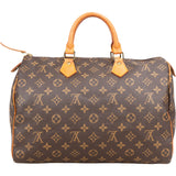 Louis Vuitton Monogram Canvas Speedy 35 Handbag