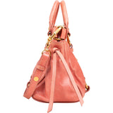 Miu Miu Vitello Lux Bow Small Crossbody Handbag
