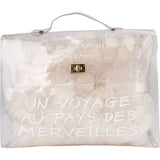 Hermès Vinyl Transparent Kelly Souvenir 1997 Handbag