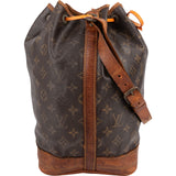 Louis Vuitton Monogram Canvas Sac Noé Grande Shoulder Bag