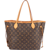 Louis Vuitton Monogram Canvas Neverfull MM Shoulder Bag
