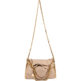 Stella McCartney Shaggy Falabella Fold Over Tote Crossbody Handbag