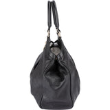 Gucci Noir Guccissima Leather Sukey Handbag