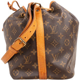 Louis Vuitton Monogram Canvas Sac Noé Petit Shoulder Bag