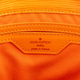Louis Vuitton Orange Epi Leather Sac Plat Handbag