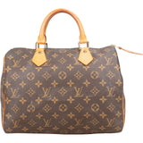 Louis Vuitton Monogram Canvas Speedy 30 Handbag