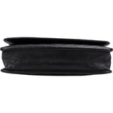 Chanel Caviar Chevron Palladium Wallet On Chain Crossbody Bag